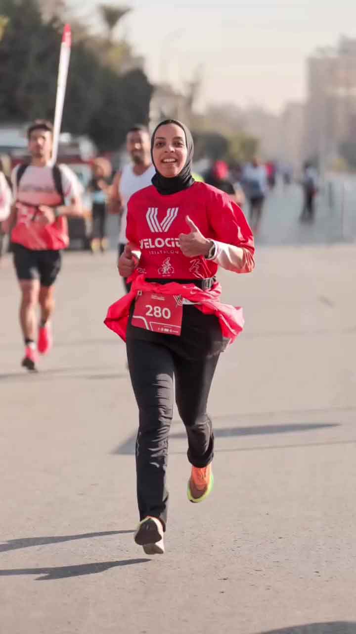 Shezlong × Cairo Marathon proof 10