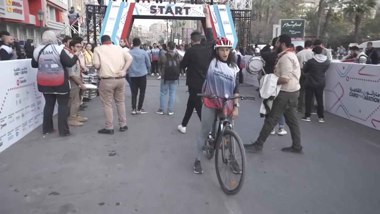 Shezlong × Cairo Marathon proof 25