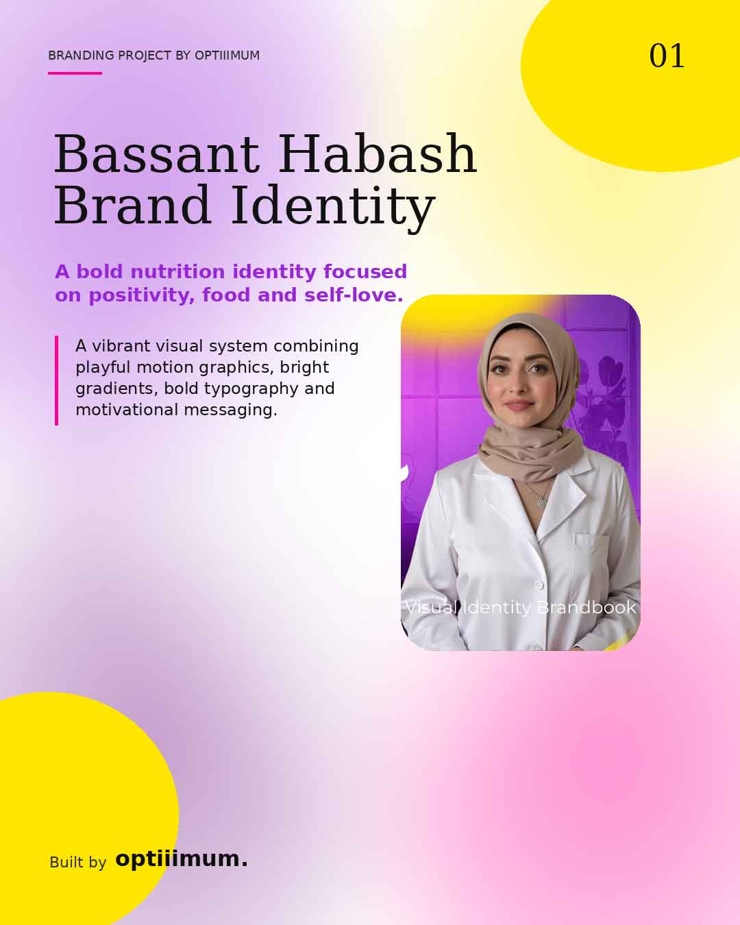 Dr. Bassant Habash brand identity cover